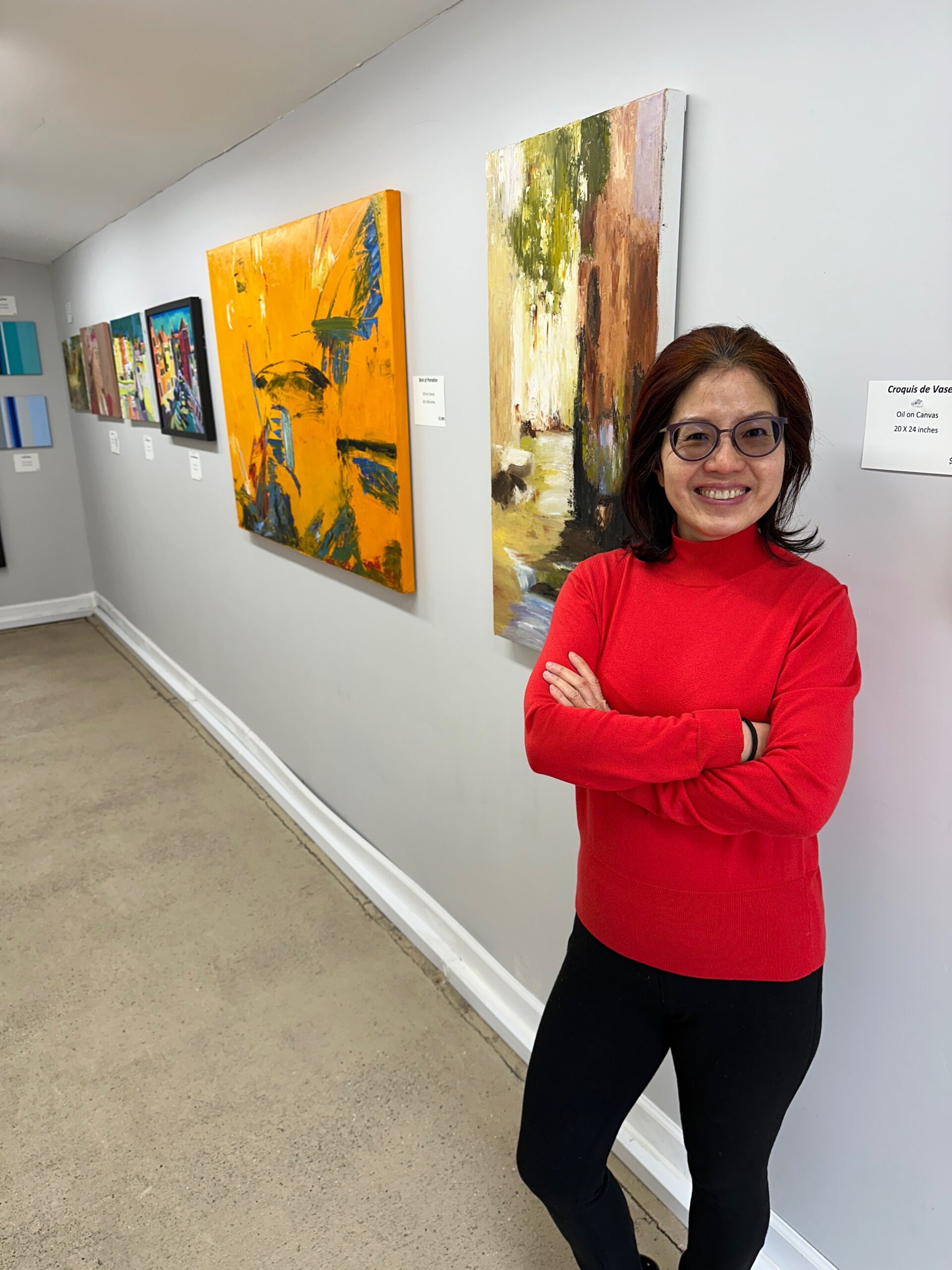 Beth Bei in her Westhampton Beach studio